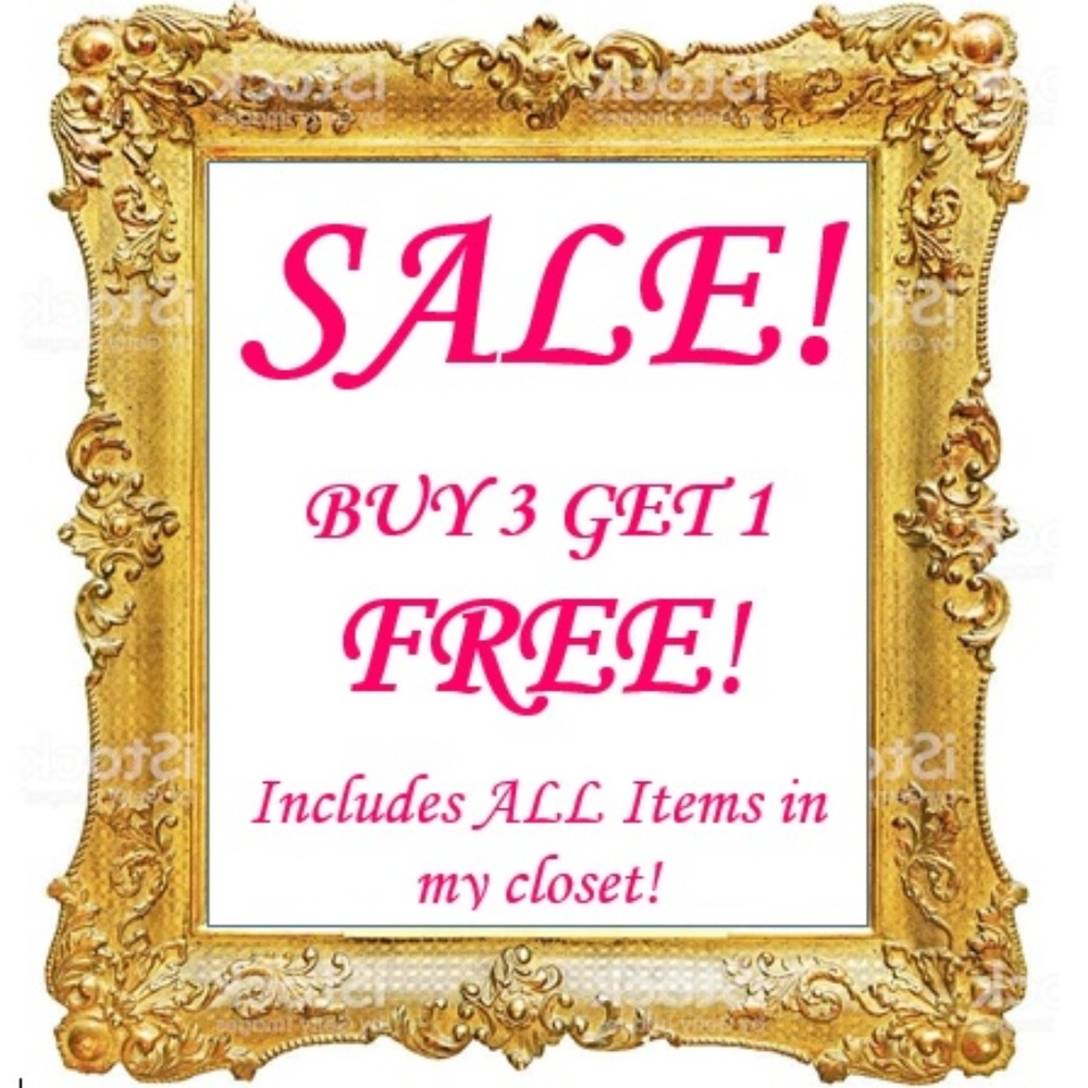 Sale! Buy 3 get 1 free!